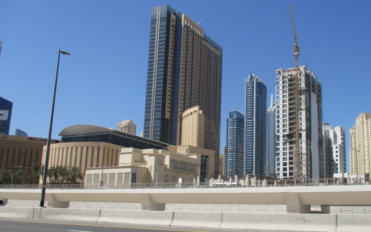 Dubai Marina Mall and Hotel